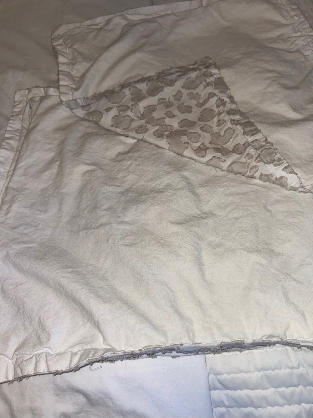 Beige Leopard Print Decorative Pillow Covers - Neutral Chic - Picture 4 of 7